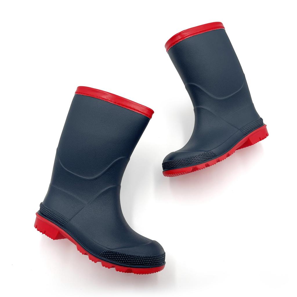 Amozi Rain Boots, Kids' Rain Shoes, Children's Rain Boots, Long Rain Shoes, Junior, Girls, Boys, Women's, Waterproof, Perfect for Rainy Season and Rai