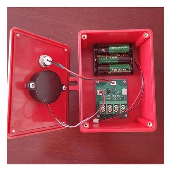 Explosion-Proof Static Grounding Alarm for Gas Station Oil Depot Unloading Small Red Box