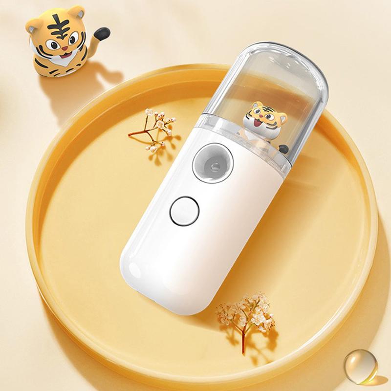 Portable Mini Beauty Skin Care Tools Usb Rechargeable Mist Facial Sprayer Steamer Humidifier Face Moisturizing Nebulizer