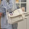 Große Kapazität Einfache Damen Japanische Niedliche Postman Bag Transparent Schlamm Bar Schmerz Tasche Student Dopamin Umhängetasche