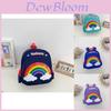 Adorable Rainbow Children's Backpack Stylish Soft Polyester School Bag For All Kids