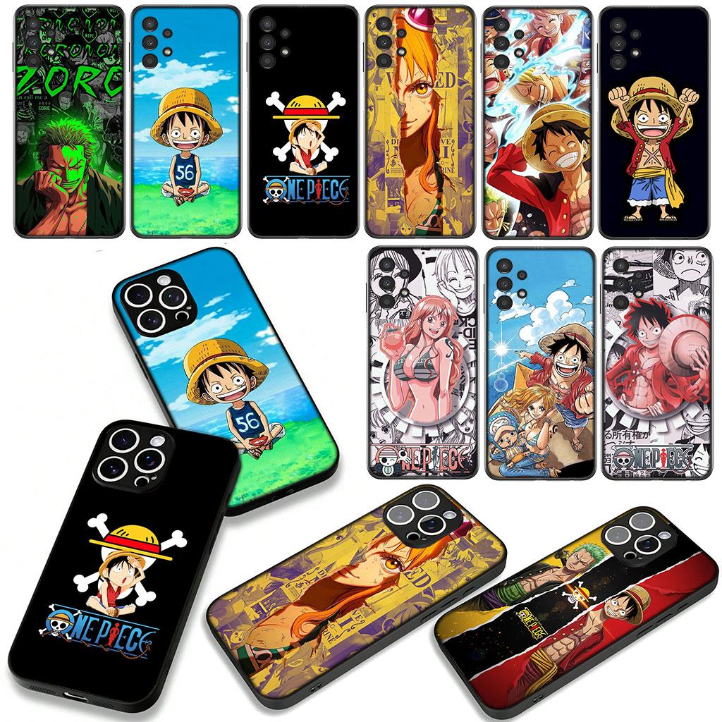 For Motorola Moto G04 G13 G14 G22 G23 G32 G34 G35 G64 G82 G84 G53 G60 G72 E14 E15 E13 Case Roronoa Zoro One Nami Luffy Pieces