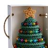 Yousheng Christmas Tree Fidget Crochet Kit Complete DIY Yarn Set for Holiday Stress Relief Festive Ornament Making for Beginners & Craft Lovers