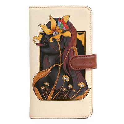 Passport Wallet for Women | Vegan Leather Bi-Fold Long Wallet & Travel Purse | Christmas Gift for Her, Secret Santa Gifts for Women