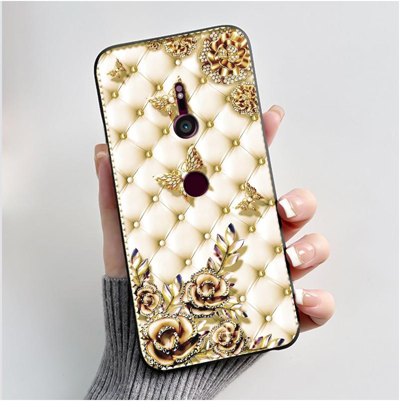 Casing For Sony Xperia XZ3 SO-01L XZ2 SO-03K Phone Case Luxury Fashion Cute Cool Boys Girls Black Matte Soft Silicone Back Cover