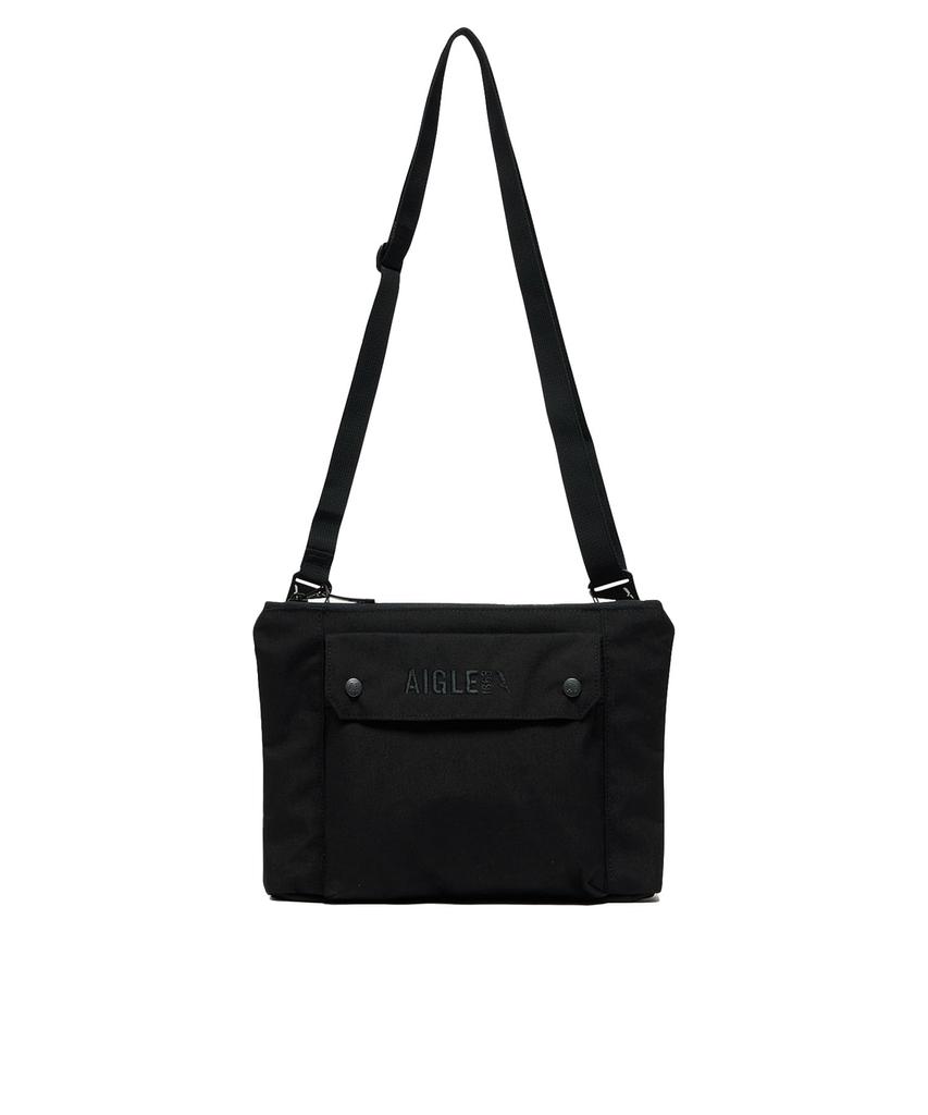 Aigle Official Hiking Shoulder Bag ZNHBN09 Black Water-Repellent
