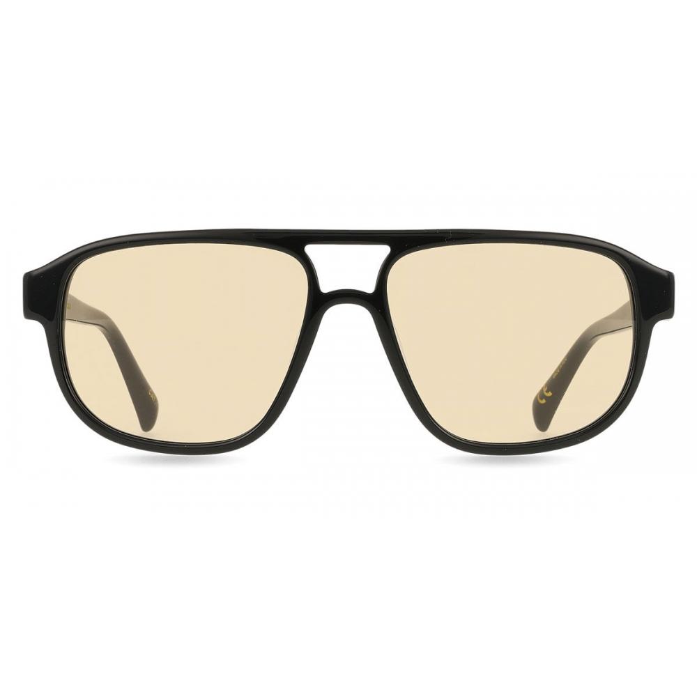 Soda Shades Cisco Black Oak Unisex Sunglasses Black/55-16-145