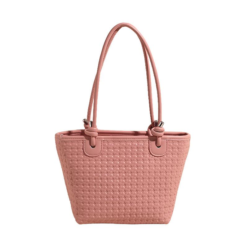 Premium sense portable fashion bucket bag women's 2025 summer new simple shoulder bag trendy versatile commuter oblique span bag