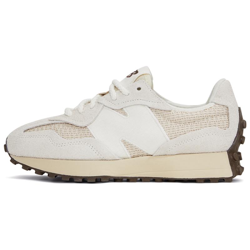 New Balance 327 Cream Brailed Sneakers U327WVA
