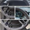 Steering Wheel Hand-stitched Leather Cover For Ford Focus 3 2012 C-MAX 2011 KUGA Escape 2013 2014 2015 2016 Braid Steering Wheel