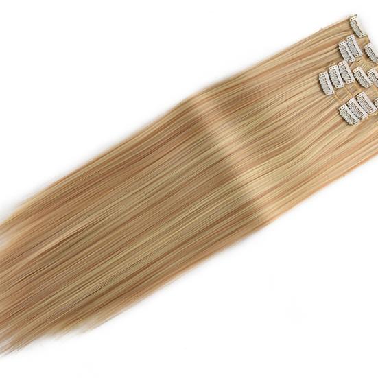 Wig Clip Heat-Resistant Smooth Surface Ultra Wig for Temperature Fiber Long High Clips Straight Female