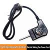 Inserted Needle Type Thermostat Control Cord Europe Standard Power Cord  Pancake
