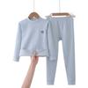 Children's Cotton Underwear Set: Boys' Autumn Clothes & Trousers, Girls' Pajamas, Baby Base Layer, Cotton Flannel Homewear