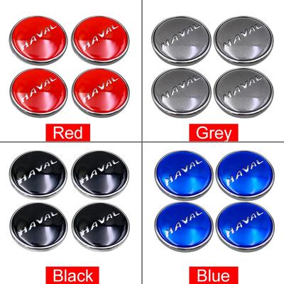 4pcs For Haval F7 F7X Jolion H6 2019 2020 2021 2022 4pcs Car Wheel Hub Caps Center Cover Decoration Badg Logo Accessories