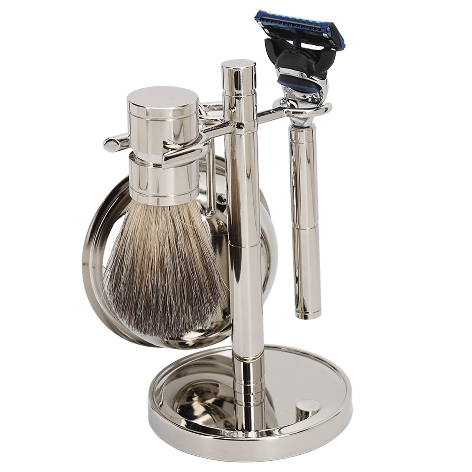 

Мужской триммер для бороды из нержавеющей стали, прочный, элегантный, портативный, для бритья, для парикмахерской