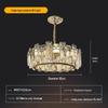 2025 Modern Minimalist Crystal Chandelier for Living Room, Bedroom & Dining