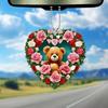 Valentine's Day Acrylic Car & Home Hanging Decoration Pendant