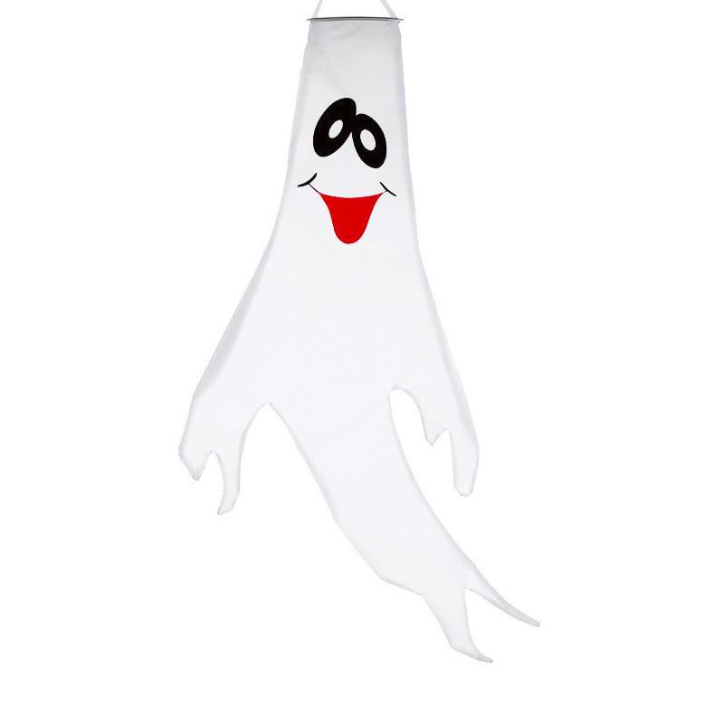 LED Luminous Halloween Ghost Windmill Hanging Decoration Prop