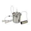 7L Ziegenmelkmaschine Ziegenmelker mit 304 Edelstahl Eimer für Rinder Schafe
