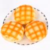 Realistic Pineapple Bun Squeeze Toy 10cm Slow-Rising PU Fidget for Stress Relief Cute Food-Themed Keychain Desk Decor Portable Decompression Gadget