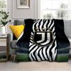 Juventus Football Club Crest Blanket Blanket Home Decor Bedroom Office Rest Blanket Machine Washable