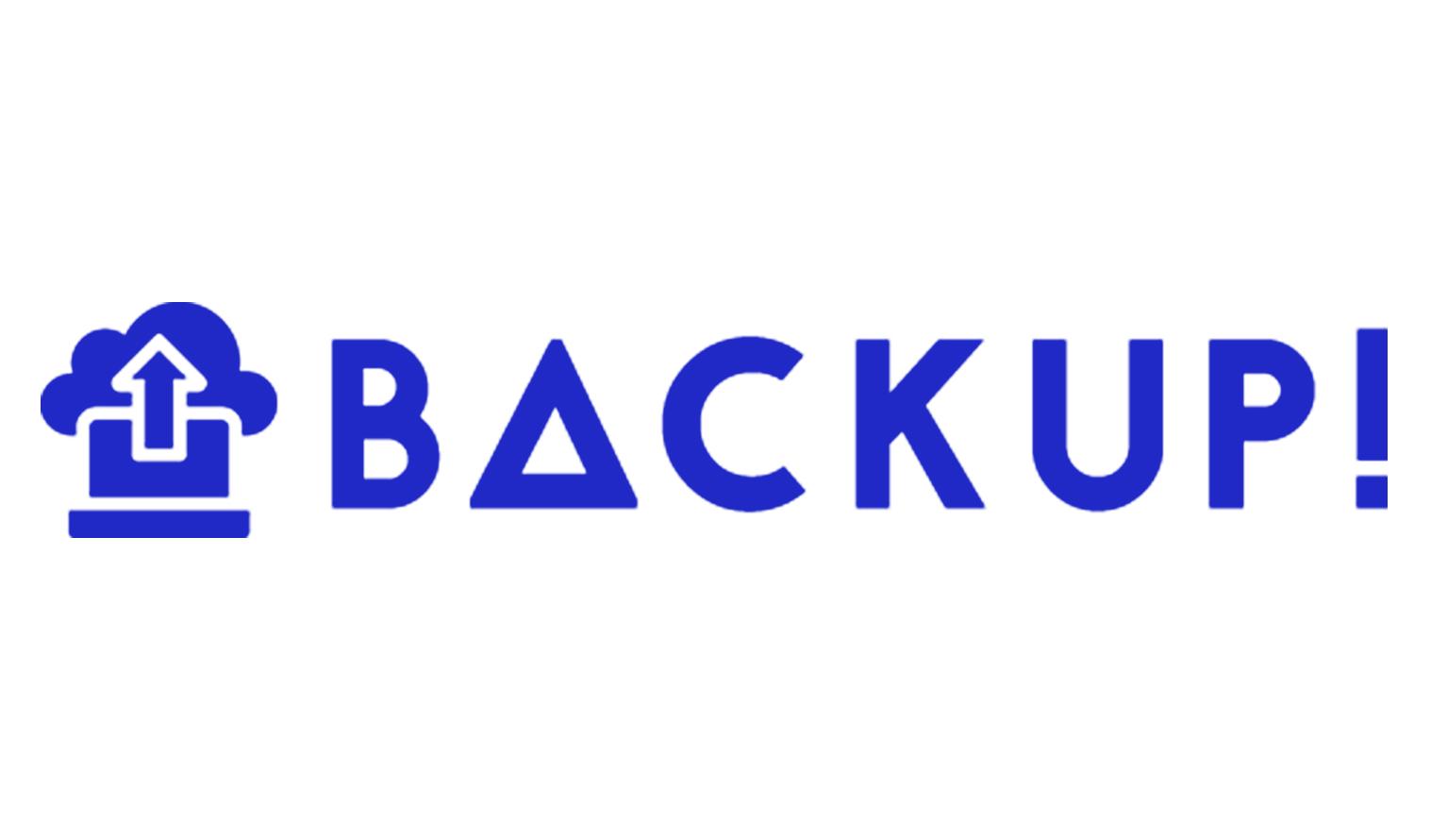 

Printtoo Backup Self Inking Rubber Stamp Pre-Inked Office Stamp- Home Office Business Stationery, Black- 42 x 9 синій