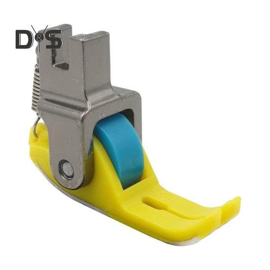 Rollsaum-Nähfuß für Nähmaschinen, unsichtbarer Reißverschluss, Saum-Nähfuß mit Rollsaumfuß für Heim- und Industrienäharbeiten