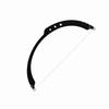 Microblading Line Marker Ruler Eyebrow Tattoo Measuring Tool With 10pcs Thread Lines (Black)