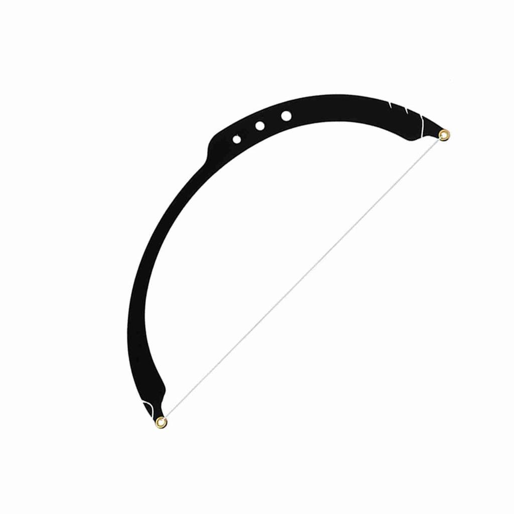 Microblading Line Marker Ruler Eyebrow Tattoo Measuring Tool With 10pcs Thread Lines (Black)