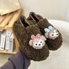 One-pedal High-value Thick-soled Cotton Shoes, New Popular Plush Versatile Non-slip Bag Heels for Women In Autumn and Winter 2025