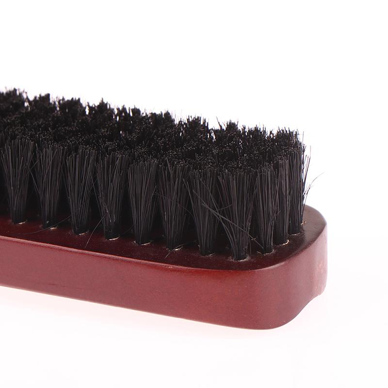 Trehåndtak Hårbørste Skjeggbørste Kam Grooming Aid For Men Hårbørster