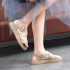 New Plastic Sandals Female Summer Thick Bottom Non-slip Waterproof Rubber Shoes Flat Bottom