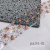 1 Roll 100Cm Flower Nail Transfer Foils Sticker Paper Floral Stickers Nails Wraps Plum Blossom Nail Art Stickers Decal Nail Art