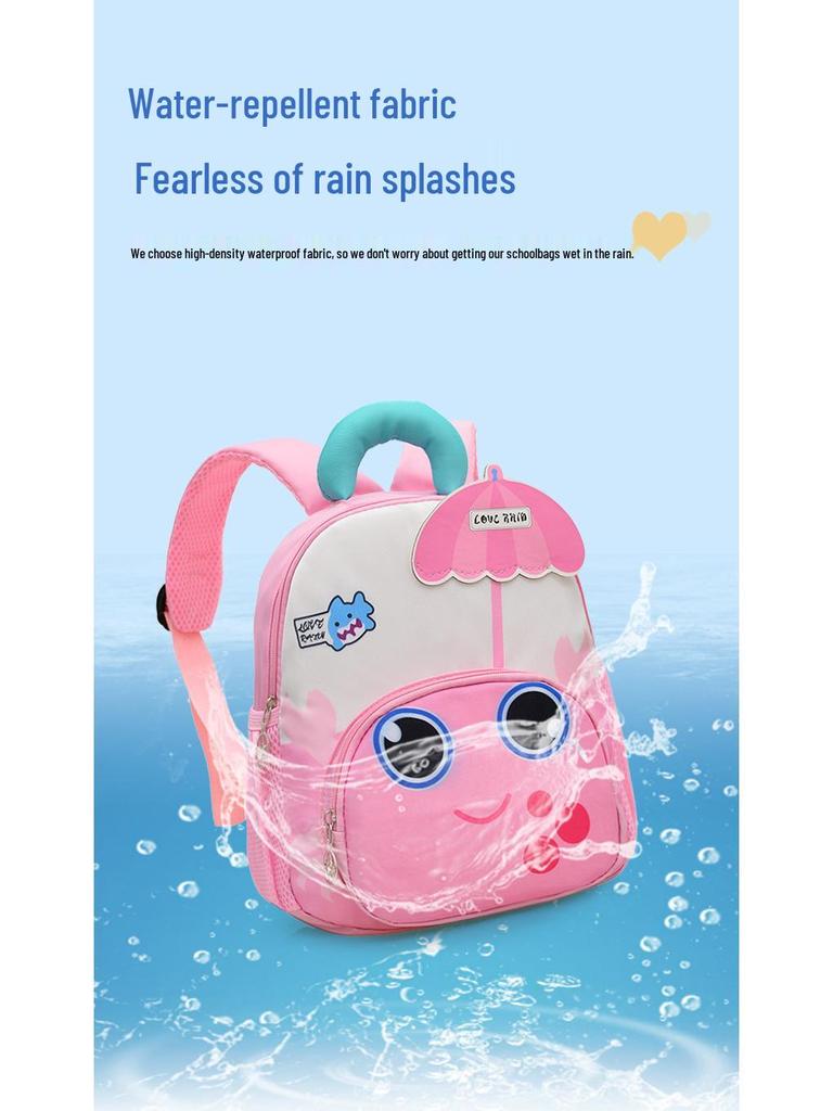 Kids' Cartoon Schoolbag - Cute, Large Capacity Backpack for Kindergarten & Primary School Boys and Girls