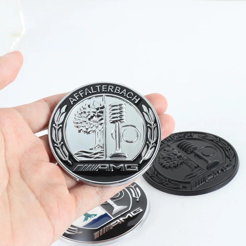 45/65mm 3D Metal Car Emblem Body Trunk Sticker Auto Decoration Accessorie for Mercedes Benz AMG E C G M R S Class W176 W204 W212