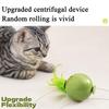 Interactive Cat Ball Interactive Obstacle Avoidance Exercise Toy Kitten Active Rolling Ball With Feathers For Small Cats Pets