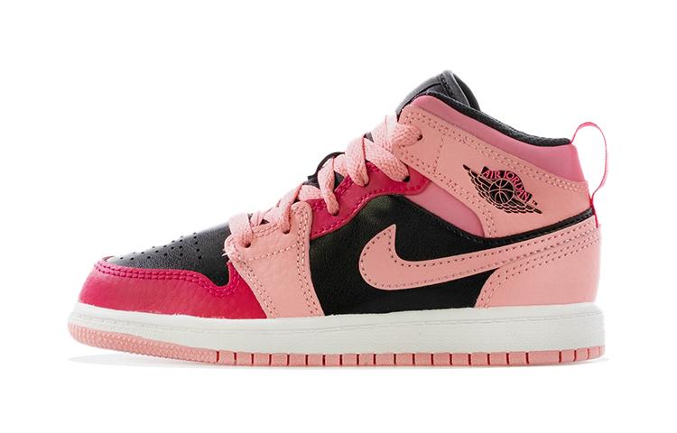 Jordan 1 Mid PS Coral Chalk 640734-662 35