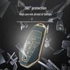 Elegant Gold-Edged GAC Aion Z03 Car Key Protective Case for Men and Women