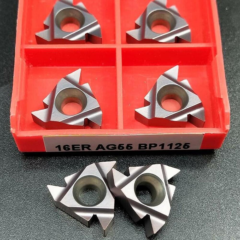 MMT16ER AG55 BP1125 Indexable CNC Carbide Threading Inserts Left for SER Holder