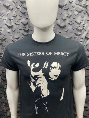 T-shirt Sisters of Mercy Gothic Deathrock Goth Post Punk, Maglietta Unisex