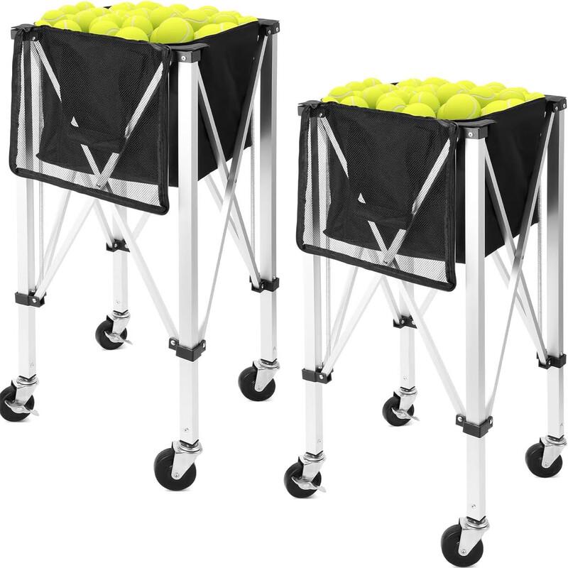 Landa Portable Foldable Tennis Ball Cart