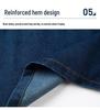 Custom Logo Denim Apron for Coffee, Tea, and Nail Art Shops - Thick Canvas Workwear
