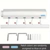 Household Multipurpose Drying Rack White Automatic Retractable Invisible Clothesline Laundry Room Portable Pull-out Hanger