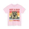 Solo un papá que siempre volvía con la leche Camiseta del Día del Padre