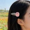 4Pcs Girl Hairpin Smile Face Pattern Stable Clamping Force Smooth Metal Edge Hair Clips Side Bang Hair Accessories