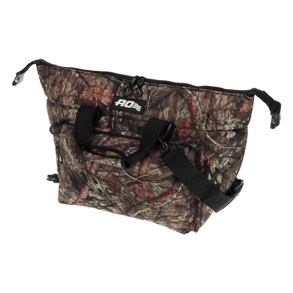 AO Coolers Canvas Deluxe Soft Mossy Soft Cooler Outdoor [AO Coolers] 24-Pack Cooler, Oak, AOMO24DX, Approx. 23L, Bag, [Used]