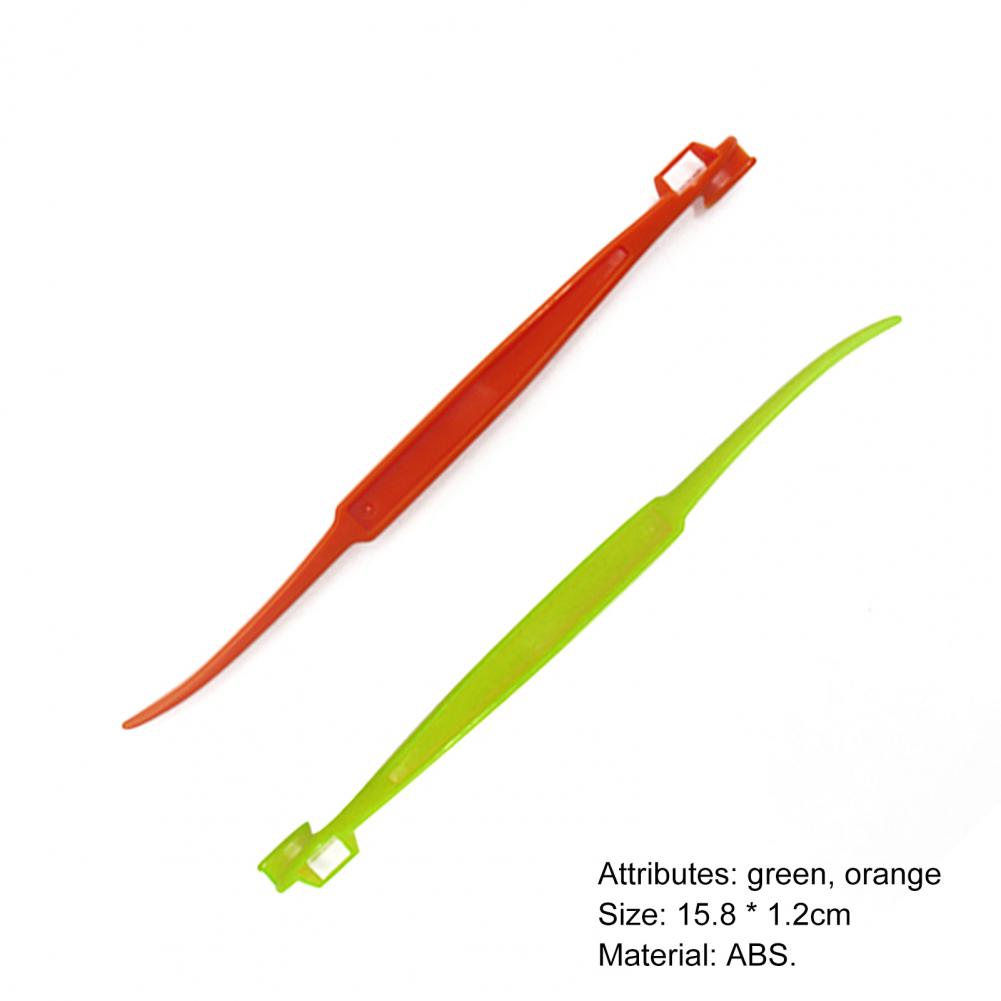 4er-Pack 16 cm Orangenschäler, neuartig, alle Farben passend, rutschfestes ABS, praktischer Obstschäler für Orangen, Zitronen und andere Zitrusfrüchte, ideal für die Küche.