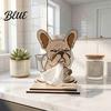 Funny Animal Toilet Roll Stand Paper Holder  Creative Shape Dispenser  Vertical Stable Tissue Rustic Log Style Storage Rack  Solid Wood for