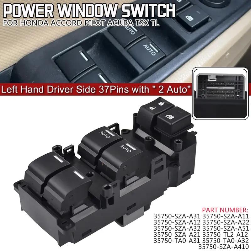 Power Master Window Control Switch Button For Honda Accord 8 VIII Pilot 2011-2015 Acura TSX 35750-SZA-A31 35750-SZA-A11