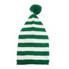 Santa Claus Christmas Knitted Hat Green Red Santa Beanie Hat Leisure   Christmas